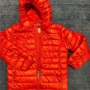 Primary Red Quilted Puffer Jacket New!
